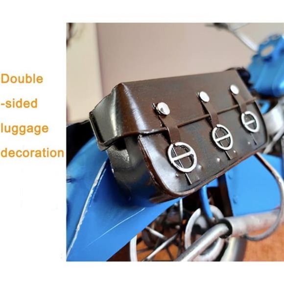 Mini Motorcycles, Handmade Iron, Creative Locomotive Props, Harley Davidson - Picture 7 of 8